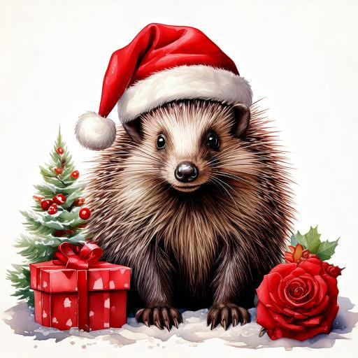 CHRISTMAS ANIMAL Ready To Press Sublimation Heat Transfer Print Bundles Of 10 Prints (LMHCHRISTMASANIMALS1-1000)