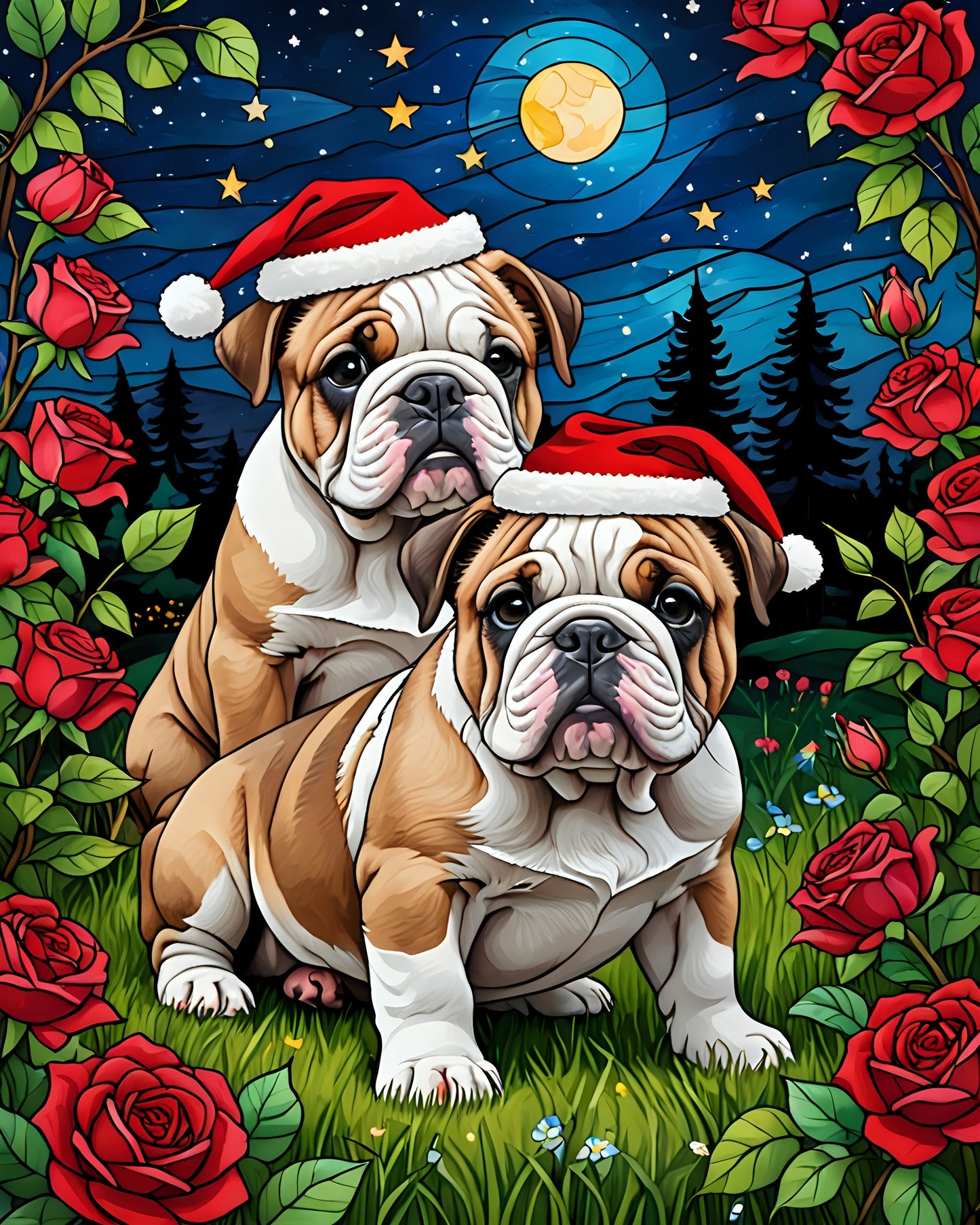 Christmas Cats and Dogs Digital Download Bundles