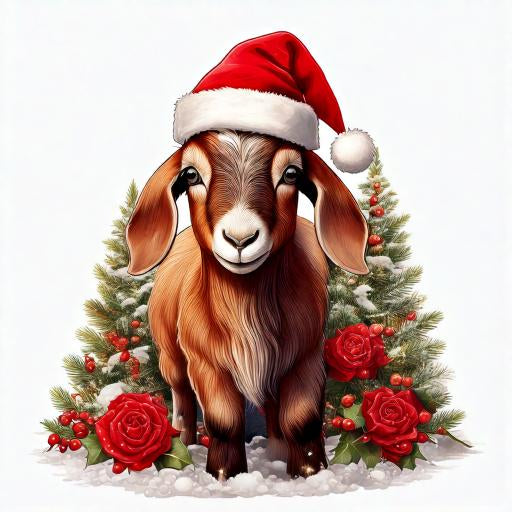 CHRISTMAS ANIMAL Ready To Press Sublimation Heat Transfer Print Bundles Of 10 Prints (LMHCHRISTMASANIMALS1-1000)