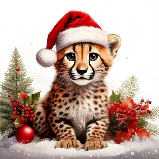 CHRISTMAS ANIMAL Ready To Press Sublimation Heat Transfer Print Bundles Of 10 Prints (LMHCHRISTMASANIMALS1-1000)