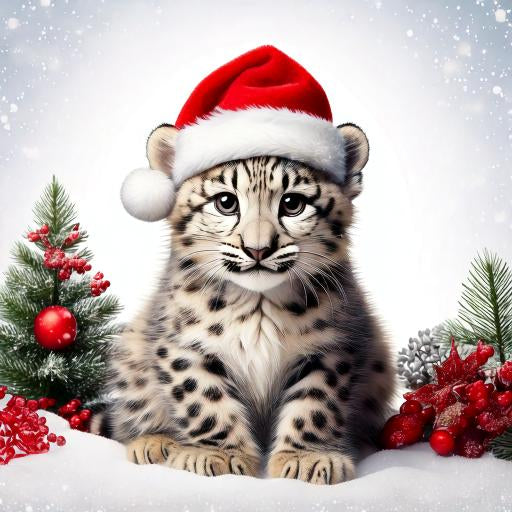 CHRISTMAS ANIMAL Ready To Press Sublimation Heat Transfer Print Bundles Of 10 Prints (LMHCHRISTMASANIMALS1-1000)