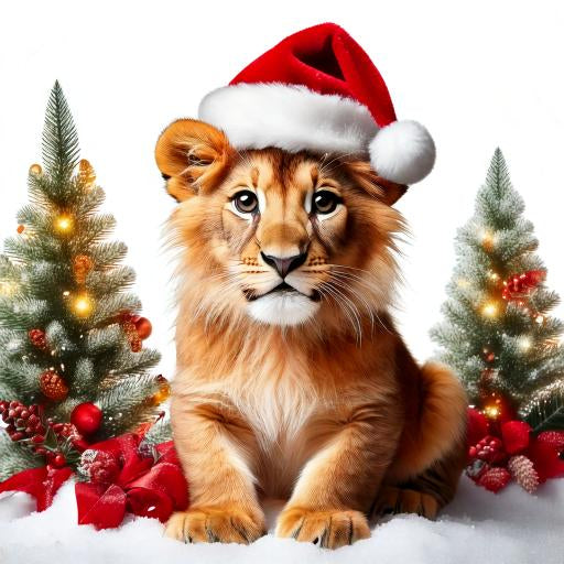 CHRISTMAS ANIMAL Ready To Press Sublimation Heat Transfer Print Bundles Of 10 Prints (LMHCHRISTMASANIMALS1-1000)