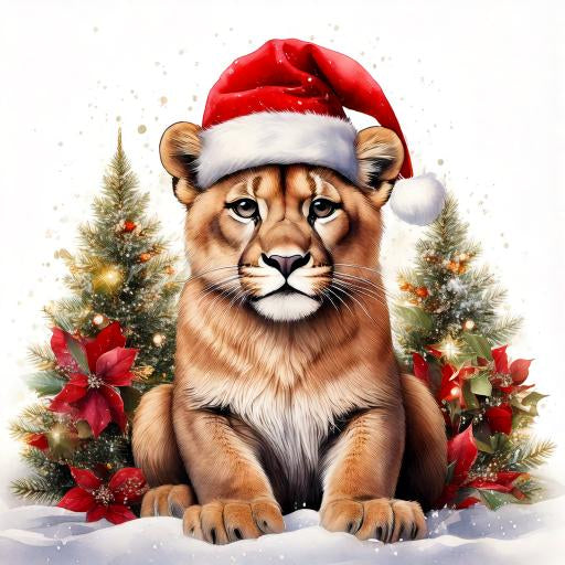 CHRISTMAS ANIMAL Ready To Press Sublimation Heat Transfer Print Bundles Of 10 Prints (LMHCHRISTMASANIMALS1-1000)