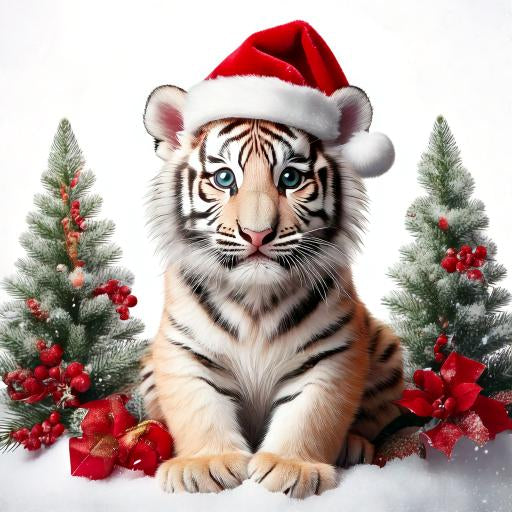 CHRISTMAS ANIMAL Ready To Press Sublimation Heat Transfer Print Bundles Of 10 Prints (LMHCHRISTMASANIMALS1-1000)