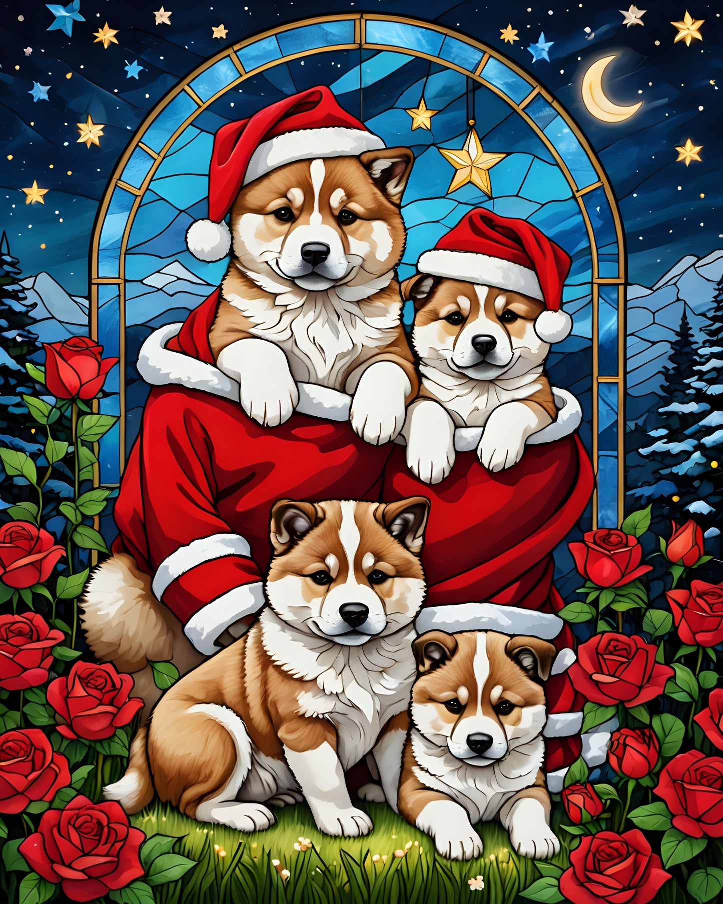 Christmas Cats and Dogs Digital Download Bundles