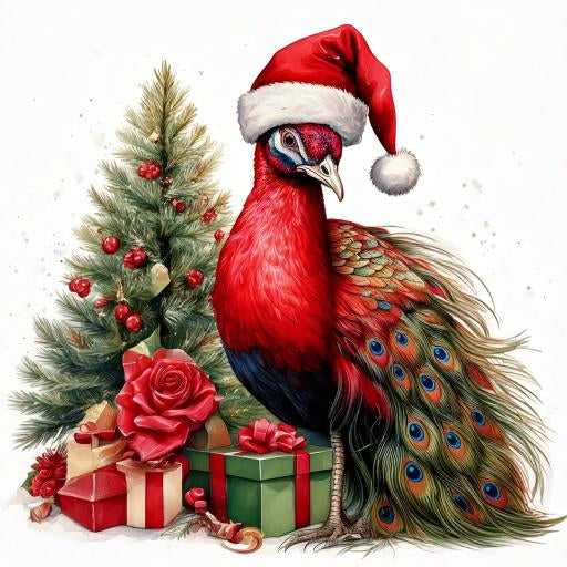 CHRISTMAS ANIMAL Ready To Press Sublimation Heat Transfer Print Bundles Of 10 Prints (LMHCHRISTMASANIMALS1-1000)